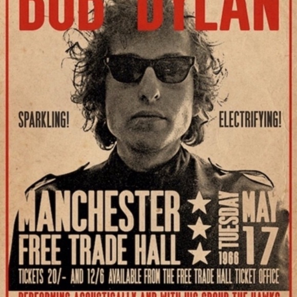 Bob Dylan Concert Poster - Picture 1 of 1